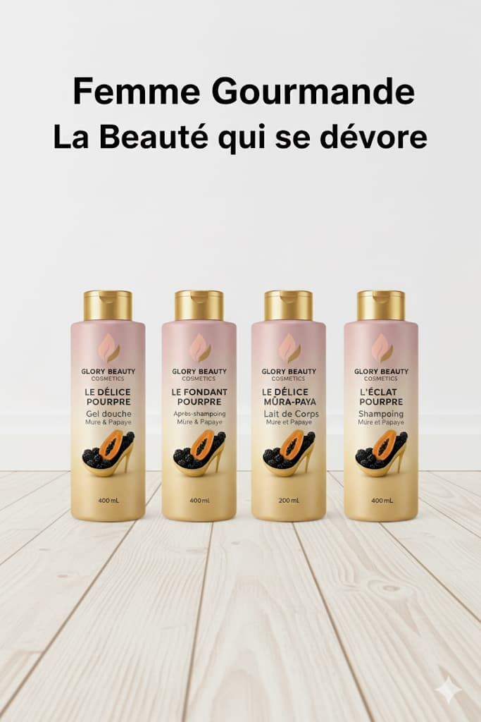 Gamme Glory Beauty Cosmetics — Délices Pourpres